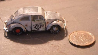 Crazed Modelmaker Makes Tiny-Scale Model Of Murilee's First-Ever Hell Project
